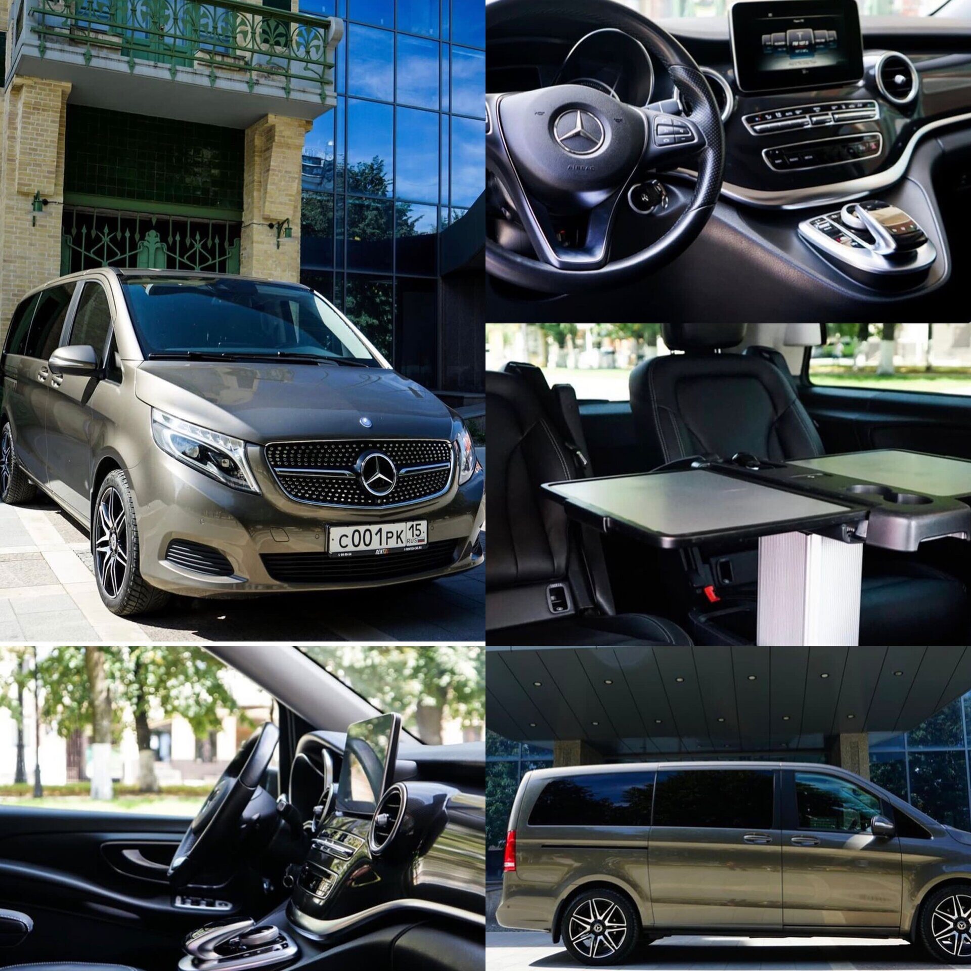 Mercedes V-klass (цвет хром на 6 человек) 35 тыс руб.день