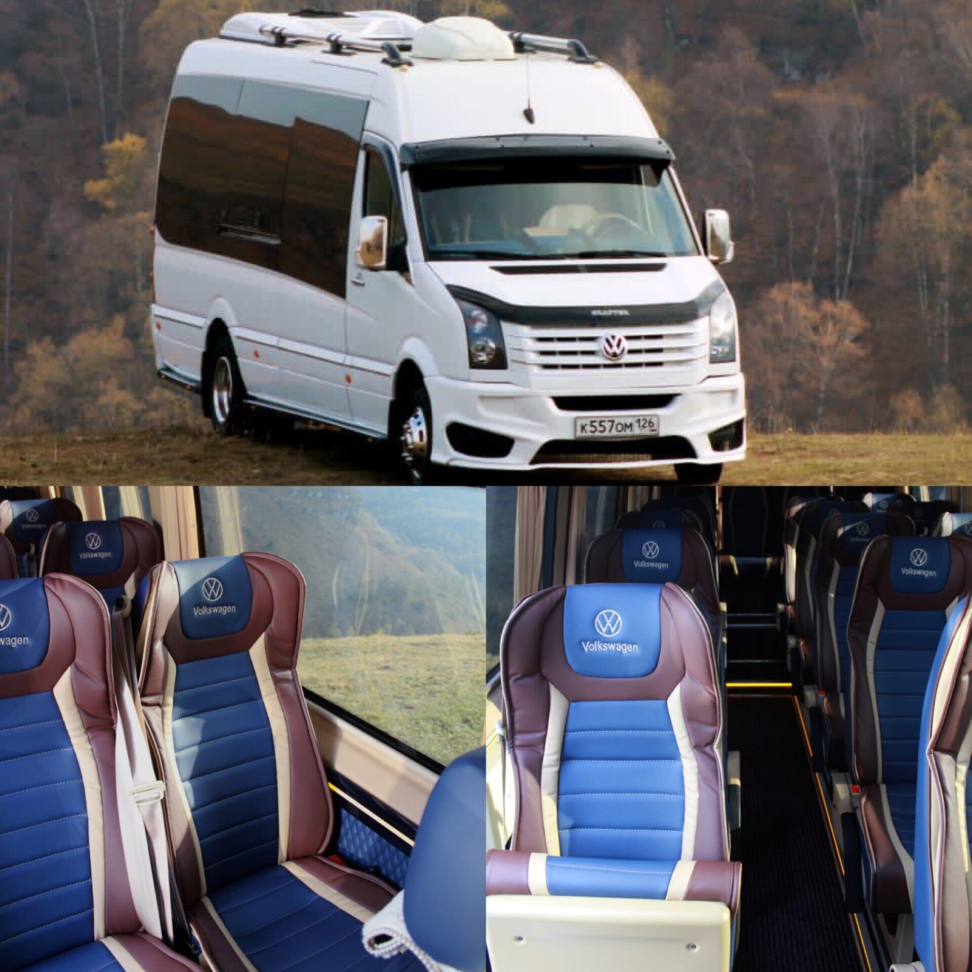 Wolksvagen VIP (цвет Белый 20 мест) 3500 тыс руб.час